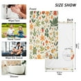 thumbnail image 6 of Yayeee 100% Cotton Hand Towels for Bathroom 16" x 28" Soft Absorbent Kitchen Towel, Leaves Pattern, 6 of 7