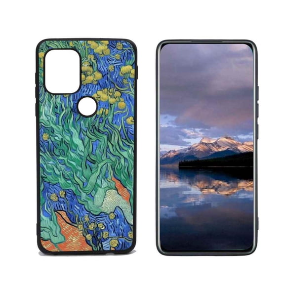 Compatible with Moto G Stylus 5G Phone Case, Vincent-van-Gogh-0-1 Case Men Women, Flexible Silicone Shockproof Case for Moto G Stylus 5G