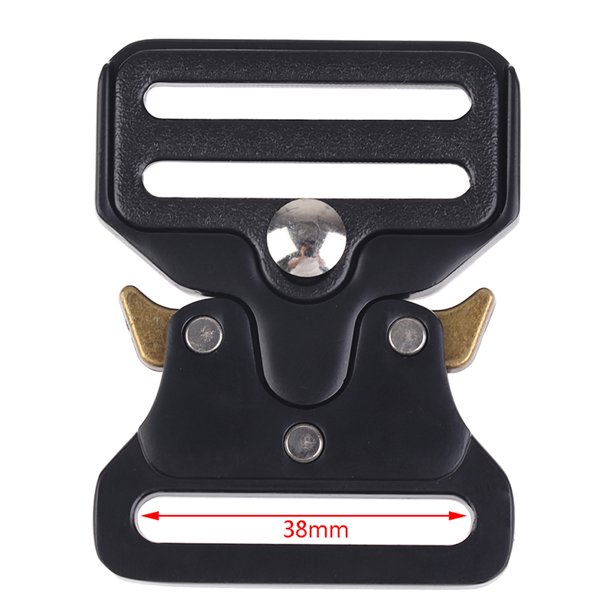 Hebillas de correa de Metal de 38mm y 25mm para correas, bolsa DIY, equipaje, accesorios de ropa, Clip