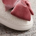thumbnail image 5 of Willtoo Bow Plush Slippers for Women - Memory Foam Non-Slip Rubber Sole Cozy Winter Fuzzy Indoor House Shoes, 5 of 8