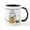 White/Black Inside, variant on CafePress - Hooked On Crochet II Mug - 11 oz Ceramic Mug - Novelty Coffee Tea Cup