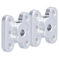 thumbnail image 4 of Flange Coupling Connector, Motor Guide Shaft Coupler 2Pcs Shaft Holder Aluminum Alloy  For Intelligent Robots For, 4 of 8