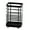 Black-L, variant on Modern Bathroom Toothbrush Organizers Rack NoDrill Installation Stainless Steel Toothbrush Holder for Tight Space