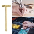thumbnail image 4 of Unique Bargains 2pcs Mini Multifunction Copper Hammer 160x52mm Small Brass Nail Pulling Hammers, 4 of 4