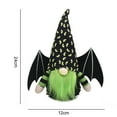 thumbnail image 6 of D-GROEE Halloween Gnomes Plush Doll Decoration, Handmade Faceless Dolls for Halloween Table Ornament, Tiered Tray Decor, Halloween Party Favor, 6 of 7