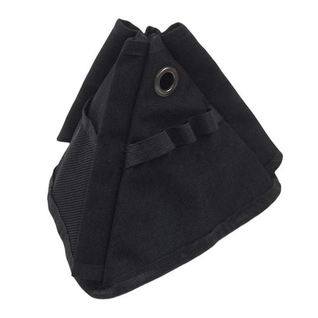 Rongfmy Camping Fan Tripod w/ Bag Multi Function Drawstring for Hiking Camping black
