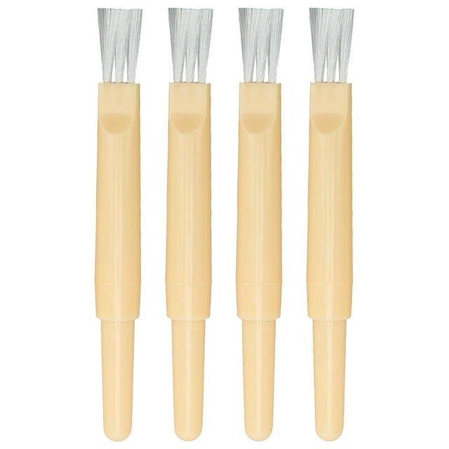 4pcs Stitch Remover, Plastic Material Upper Brush Design Manual Dedicated Easy Removing Portable Seam Thread Eraser For Embroidery