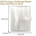 thumbnail image 2 of TERGAYEE 100 Envelopes Money Saving Challenge,Easy and Funny Way to Save $5,050 Budget Planner,100-Day Envelope Challenge Kit Money Saving Binder, 2 of 5