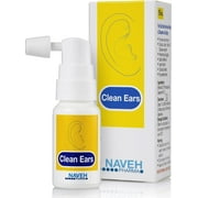 NAVEH PHARMA CleanEars Ear Wax Removal Spray Earwax Cleaner Kit for Adults and Kids, 0.5 fl oz