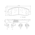 thumbnail image 2 of BALATAS CERAMICAS F-350 SUPER DUTY 2008 FORD 6.8L V10 Delanteras BREMBO ., 2 of 5