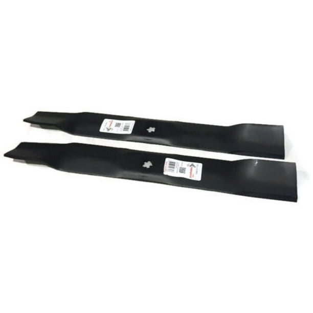 2 Hi Lift Blades fits John Deere 42" X300 LA120 AM137327 AM141034