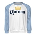 thumbnail image 5 of Corona Sweater for Men, Fashion Round Neck Sweater, Casual Raglan Sleeve Shirts, Long Sleeve Tops, S-5XL, 5 of 7