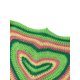 thumbnail image 5 of Lucakuins - Camisola corta con cuello halter para mujer, sin mangas, sin espalda, con estampado de corazón, dobladillo de pañuelo, camisola de ganchillo Lucakuins S-L, 5 of 8