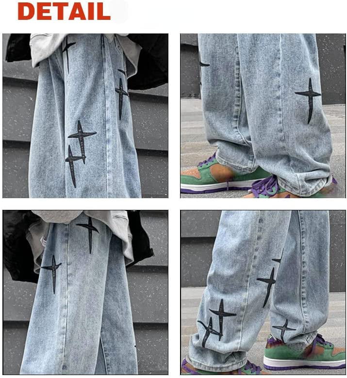 Baggy Jeans Men Streetwear Jogger Jeans Denim Harem Pants - China Jeans and Mens  Jeans Denim price | Made-in-China.com
