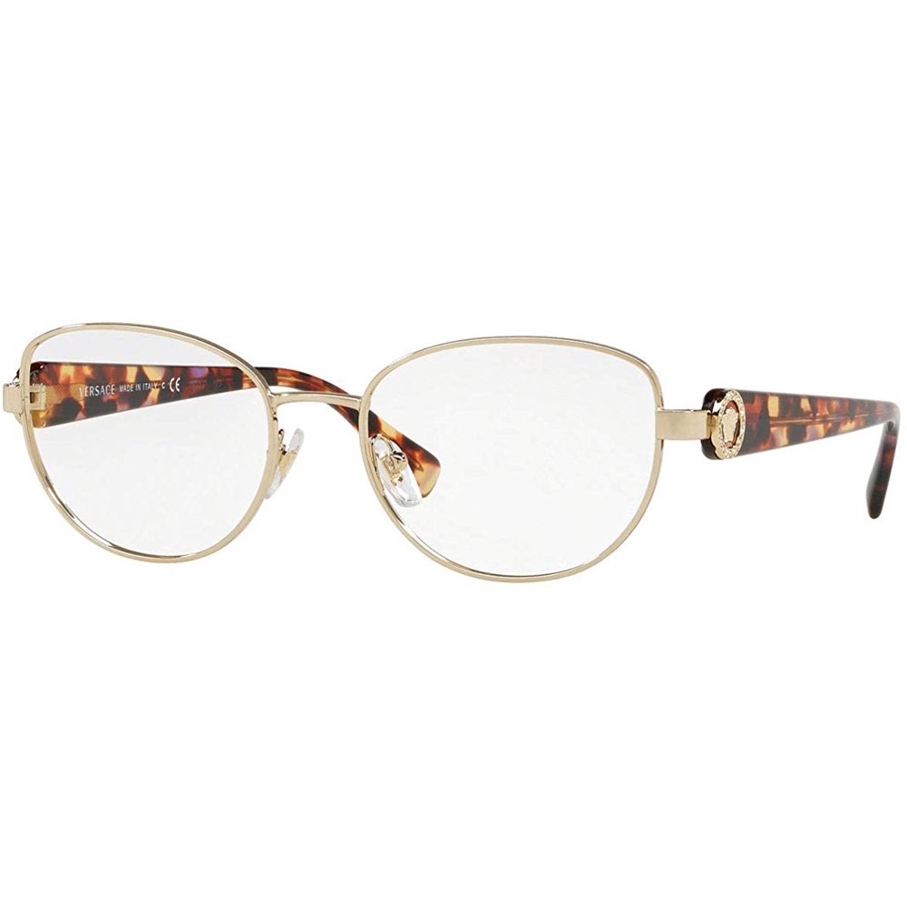 VERSACE 0VE1246B PALE GOLD Optical FRAME, SIZE 52