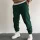 thumbnail image 5 of Pantalones deportivos de Color liso para hombre, chándal blanco de lujo, Y2k, rectos, para gimnasio, talla grande, Verano, 5 of 5
