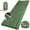 OLIVE/GREY, variant on KingCamp Camping Sleeping Pads - Lightweight Inflatable Air Pad with Built-in Foot Pump, Waterproof Camping Air Mattress with Pillow for Hiking, Backpacking , Navy