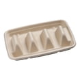 thumbnail image 5 of Callipe 10/20Pcs Disposable Taco Holders for Parties Sturdy Taco Tray Holder with Dividers Eco-Friendly Taco Plates Packaging Box for Events Taco Bar Serving Set, 5 of 8
