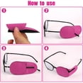 thumbnail image 4 of 6 Pack Eye Patches for Kids Girls Boys, MODANU Right & Left Eye Patch for Glasses, Lazy Eye Patch for Children Treating Lazy Eye Amblyopia Strabismus and After Surgery, Pink, 4 of 6