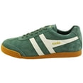 thumbnail image 5 of Gola Harrier Men's Classic Lace Up Sneakers In Green Size 10, 5 of 9