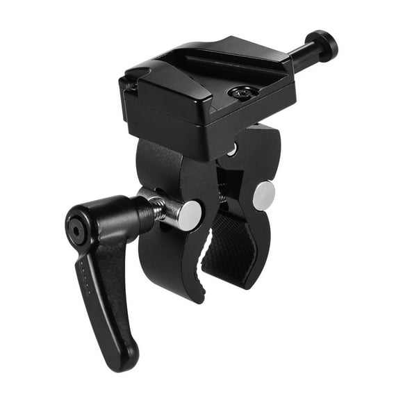 V-Mount Battery Adapter with Clamp for Mounting to Light Stand Tripod 1.2Kg Load Capacity