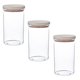 thumbnail image 1 of Food Storage Containers, Staable Organization Canister Glass Jars, 1 of 4