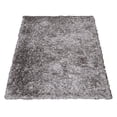thumbnail image 7 of Rugsotic Carpets Hand Tufted Shag Polyester Eco-Friendly Area Rugs - 10'x13', Rectangle, Grey White, Plain Solid Design, High Pile Handmade Anti Skid Rugs for Living Room, Bed Room K00111, 7 of 7