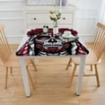 thumbnail image 3 of nygtbtfer Sugar Skull Lady- Table Cloth  TableCloths Reusable Table Covers Durable Picnic Mat Outdoor Table Cloths Cover Protector for Parties Kitchen Dining Elastic Edge, 3 of 7