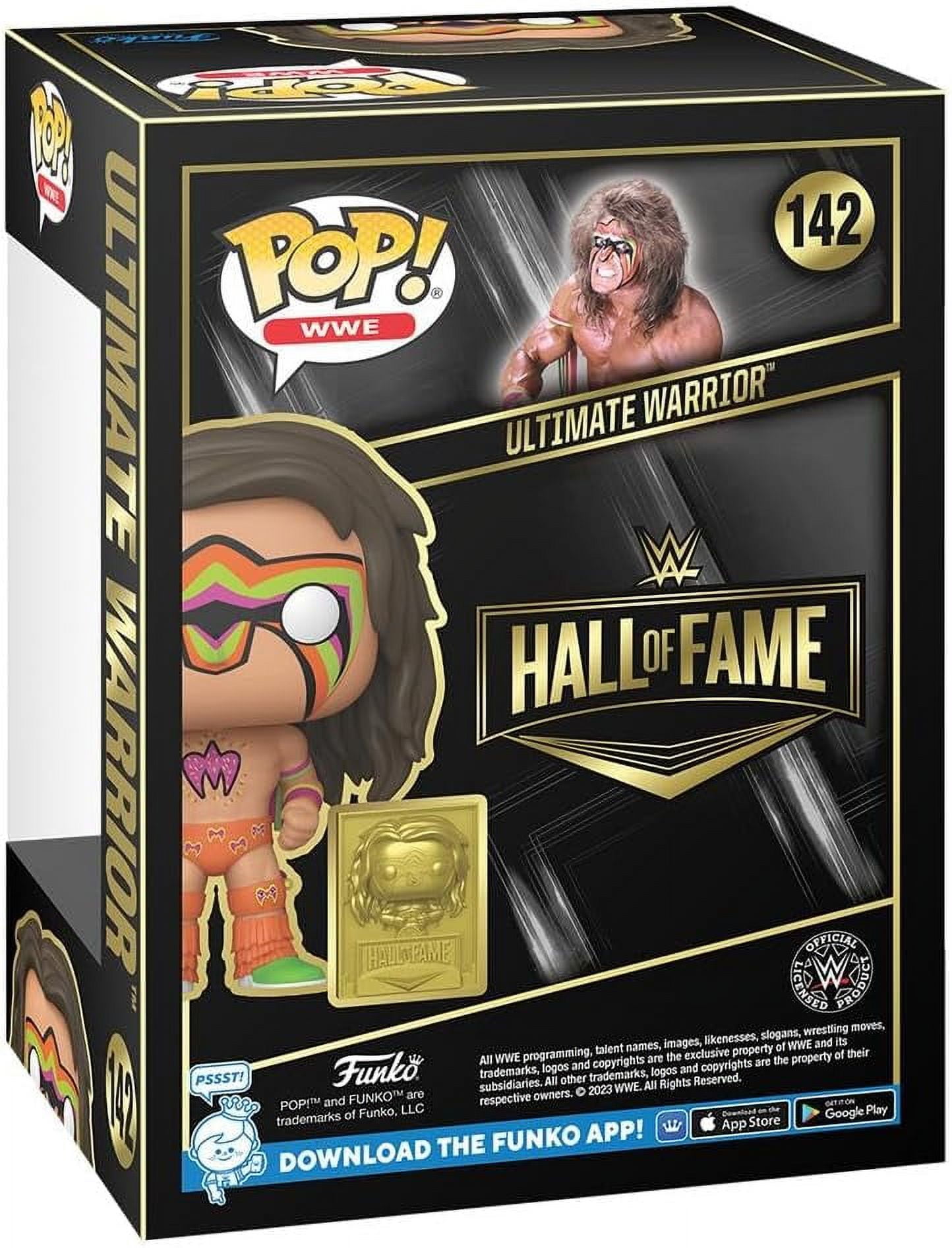 Figurine Pop! WWE Ultimate Warrior - Édition Spéciale Avec épingle émaillée