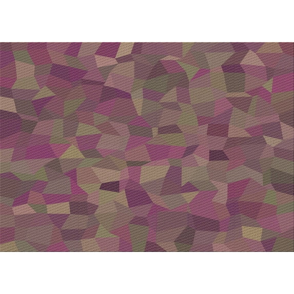 Ahgly Company Machine Washable Indoor Rectangle Transitional Dark Almond Brown Area Rugs, 2' x 4'