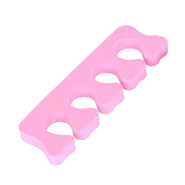 100 piezas/juego de separadores de dedos de esponja suave, separadores de dedos para esmalte de uñas, herramientas de pedicura