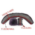 thumbnail image 6 of  Faux Fur Collar Cuffs Set Warm Fake Fur Scarf Winter Women Fluffy Large Shawl Furry Scarves, 6 of 6