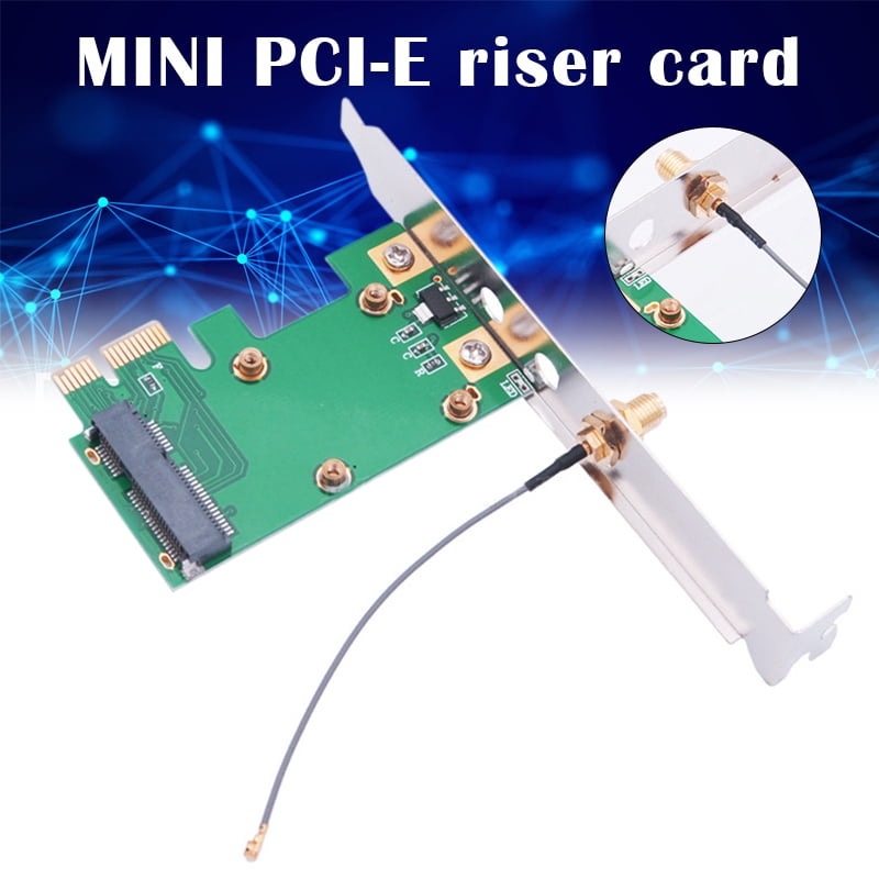 Mini Pci E To Desktops Pci E Card Adapter Wireless Networks Card Mini