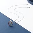 thumbnail image 6 of Circle of Life Cremation Jewelry Memorial Necklace Four-Leaf Clover Cremation Urn Necklace for Ashes Urn Keepsake with Gift Box, 6 of 7