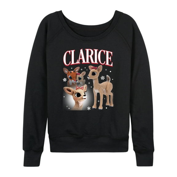 Rudolph - Clarice Bootleg - Women's French Terry Long Sleeve Pullover