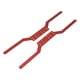 thumbnail image 3 of 2 rieles de chasis de coche RC, piezas de repuesto para modificación DIY para MN168 Rojo, 3 of 9