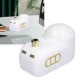 thumbnail image 4 of Humidificador USB, atenuación de 3 niveles 2 modos Estilo retro Silencioso 20dB Batería incorporada Humidificador de luz nocturna Aerosol humidificador para oficina para ANGGREK AH3458, 4 of 8