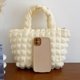 thumbnail image 4 of Bolsa De Hombro Bolso Bandolera Para Mujer Lona Plisada Supermercado Bolso De Hombro Damas Viajes Camping Tmvgtek Para Estrenar, 4 of 9