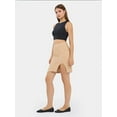 thumbnail image 3 of Seamless Hem High-Waist Skirt with Slit, 3 of 5