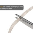thumbnail image 3 of 6mm Diameter 5 Meter 16Ft Cotton Oil Lamp Wick for Alcohol Lamp, White, 3 of 6