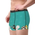 thumbnail image 4 of Bingfone Cute Cat Paw And Dog Men'S Underwear - Casual Stretch Boxer Briefs-Small, 4 of 9