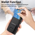 thumbnail image 2 of Allytechgroup Galaxy A54 5G Wallet Case with Card Holder, Hybrid TPU Back Cover Kickstand Bumper Anti-Scratch Slim Case Cover for Samsung Galaxy A54 5G, Black, 2 of 8