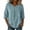Blue, variant on Tops for Women 3/4 Sleeve Shirt Boho Embroidered Tunic Top Vintage Medieval Shirt Blouse Casual Tops Peasant Blouse V Neck Shirts Bohemian Casual Tunic Cute Tops
