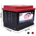thumbnail image 2 of Acumulador L-42-500 Lth 12V 500 Amp, 2 of 4
