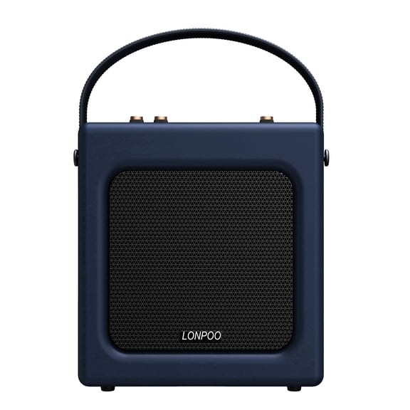 LONPOO Portable Karaoke Machine Bluetooth Speaker with Rechargeable Battery, Bluetooth, and USB Playback