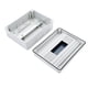 thumbnail image 3 of Caja de distribución impermeable para el hogar, caja de protección con interruptor de fuga abierta, caja de cableado eléctrico fuerte, abierta, vacía, a prueba de lluvia para exteriores, 3 of 3