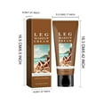 thumbnail image 2 of 2Pcs Leg Makeup Waterproof , 3.53Oz No Transfer Body Concealer, Coverage Body Concealer for Legs, Long-Term Body Foundation Make-up Uniform Skin Skin Moisturizing Leg Cream, Chocolate Brown, 2 of 9