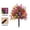 Multicolor, variant on Artificial Flowers for Outdoor Uv Resistant Fake Plants, Fake Mums Silk Daisy In Pots for Porch Patio Garden, Faux Potted Home Decor for Outside Red