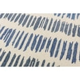 thumbnail image 3 of Alora Decor Rivera 7'9" x 9'9" Stripe Ivory/Blue/Ivory/Charcoal Area Rug, 3 of 3