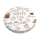 thumbnail image 1 of Disketp Coffee Funda Redonda para Taburete, Funda de Cojín para Silla de Bar Suave y Elástica-14 inch, 1 of 7